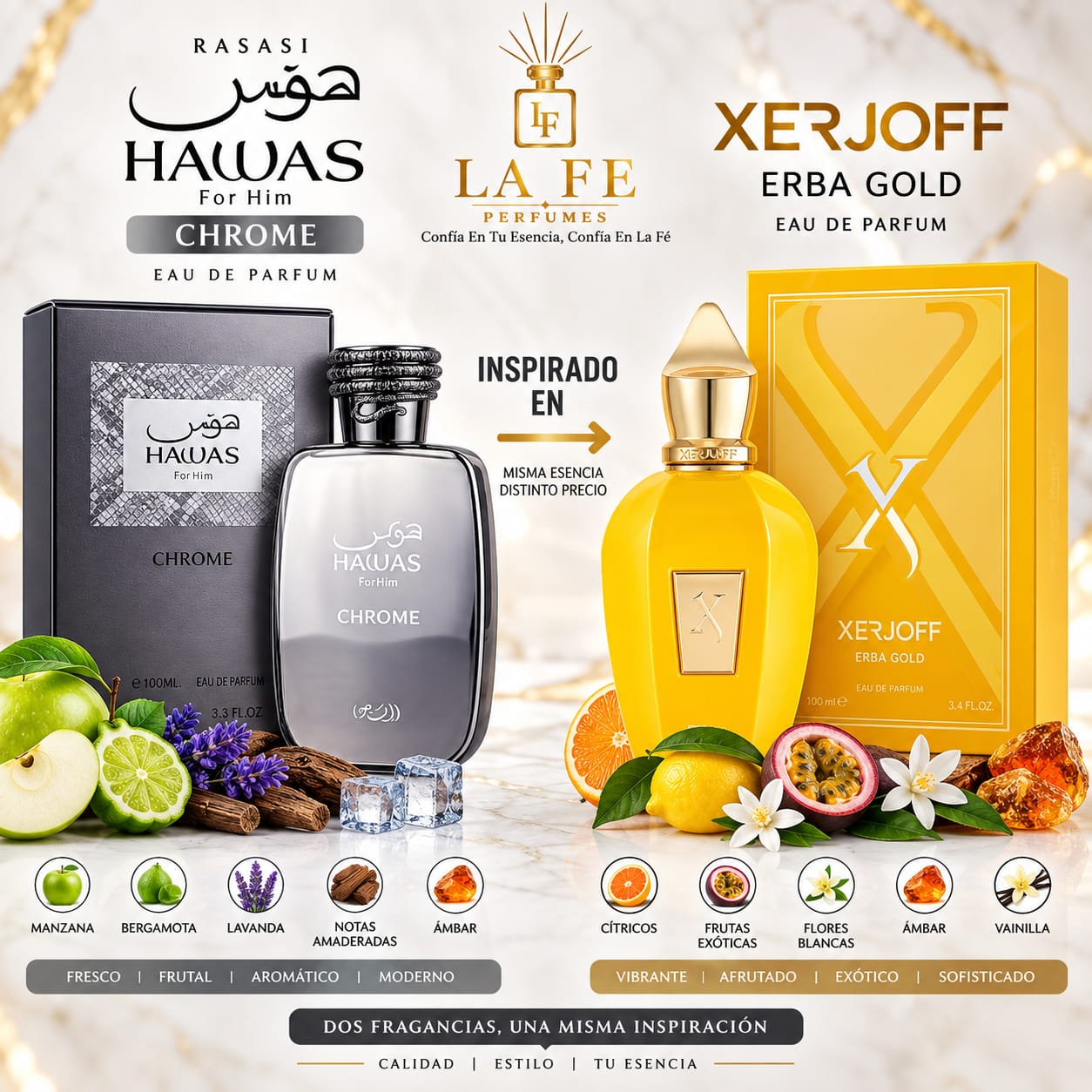 Rasasi Hawas Chrome For Him 100ml EDP